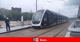 Tram de Liège : Les essais ont démarré jusqu'au quartier Saint-Léonard