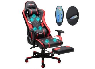 FLASH : 89,99€ le fauteuil gaming avec fonction massage Douxlife (-50%)