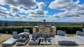 Des tags découverts sur plus de 80 tombes : un nouveau cimetière dégradé en Dordogne
