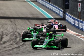 Stake F1 : La performance 'a manqué tout le week-end' à Miami