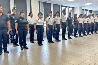 8 nouveaux jeunes intègrent la police nationale en Martinique