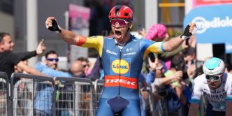 Cyclisme. Jonathan Milan s’impose au sprint lors de la 4ème étape du Giro d’Italia !