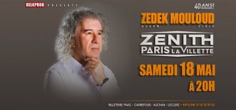 Zedek Mouloud revient au Zénith de Paris pour célébrer ses 40 ans de carrière