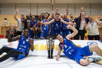 Basketball: Fribourg sacré champion de Suisse pour la sixième fois de suite