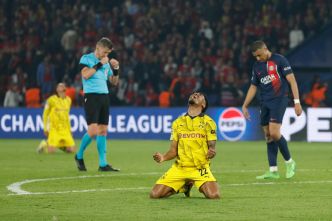Foot : l'histoire se répète pour Paris battu par Dortmund (0-1) et éliminé aux portes de la finale de la Ligue des Champions