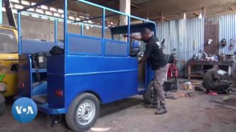 Burundi : un mécanicien invente des véhicules électriques pour pallier les problèmes de transport