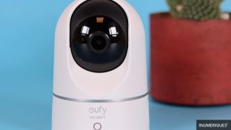 Actualité : Bon plan – La caméra de surveillance Eufy Caméra Intérieure 2K Pan & Tilt "4 étoiles" à 39,99 €