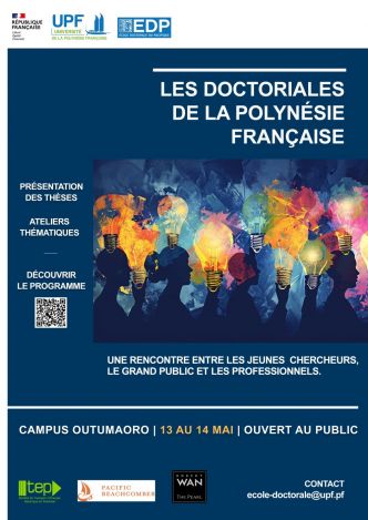 UPF : les Doctoriales 2024 de la Polynésie française du 13 au 14 mai