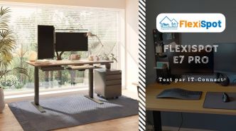 Test FlexiSpot E7 Pro, un bureau assis-debout électrique élégant et robuste