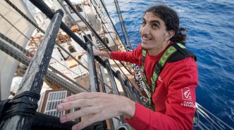 "Ça restera un tournant de ma vie" : l'ultime témoignage de Yassine Nassah à bord du Belem, avant son arrivée