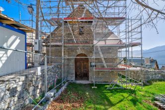 Un village de l'arrière-pays menacé par l'effondrement de son église: la Fondation du patrimoine apporte tout son soutien