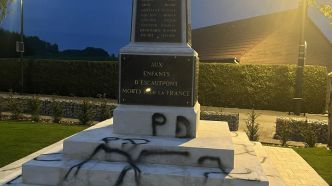 « Un acte abject » : dans le Nord, des croix gammées et des tags homophobes retrouvés sur un monument aux morts