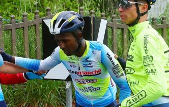 Giro. Tour d'Italie - Des "nouvelles rassurantes" concernant Biniam Girmay