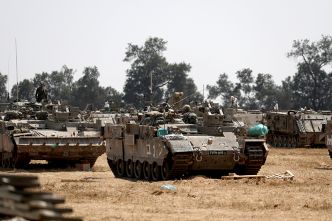 Des chars déployés à Rafah