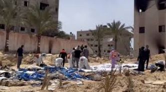 Gaza : un troisième charnier découvert à l’hôpital Al-Shifa