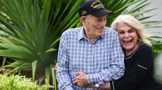 Une histoire d'amour «plus belle que Roméo et Juliette»: 80 ans après le Débarquement, un ancien combattant se mariera en Normandie