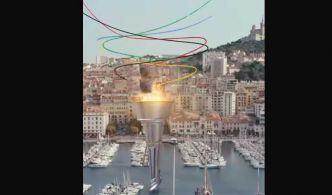 JO 2024 : La flamme olympique arrive au large de Marseille