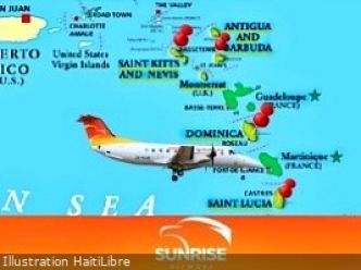 Haïti - FLASH : Sunrise Airways nouveau réseau de connexions dans la Caraïbe de l'Est
