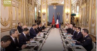 Le Président Xi Jinping s’est entretenu avec le Président français Emmanuel Macron