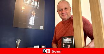 Le mouscronnois Éric de Lille vient de publier un recueil sur Rishi Sunak, Premier ministre du Royaume-Uni: il lui a même envoyé son livre !