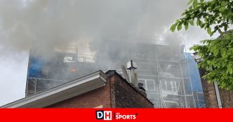 Colonne de fumée noire en plein coeur de Bruxelles : un incendie à Belliard