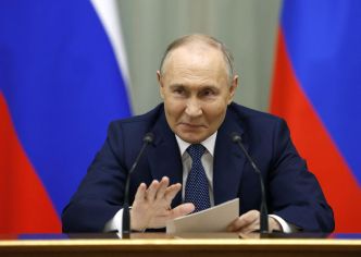 Guerre en Ukraine : Investi jusqu'en 2030, Vladimir Poutine hausse encore le ton contre l'Occident