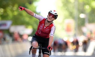 Cyclisme. Navarra Women's Classic - Hannah Ludwig imite Benjamin Thomas en Espagne