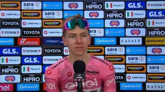 Giro. Tour d'Italie - Tadej Pogacar : "Pas la meilleure tactique d'Alpecin..."