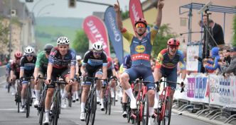 [Cyclisme] L’Allemand Tim Torn Teutenberg  (Lidl-Trek Future) remporte la première étape de la Tageblatt Flèche du Sud
