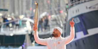 JO-2024 de Paris : le chaudron olympique allumé à Marseille par la star du rap français Jul