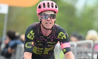 Giro. Tour d'Italie - Michael Valgren, battu mais heureux : "Ça signifie beaucoup"