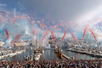 Les Jeux olympiques enflamment Marseille, un spectacle grandiose