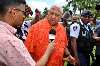 Fidji : l'ex-Premier ministre Bainimarama condamné à un an de prison