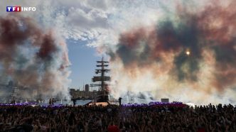 VIDÉO - Arrivée de la flamme olympique : quand Marseille met le feu | TF1 INFO