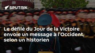 Le défilé du Jour de la Victoire envoie un message à l'Occident, selon un historien