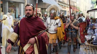 Haut Vaucluse : l'"empereur" Valerio Bello à la tête des défilés romains à Vaison ce week-end