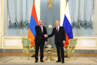 Arménie : Poutine et Pachinian s'entendent sur un retrait russe de plusieurs postes frontaliers