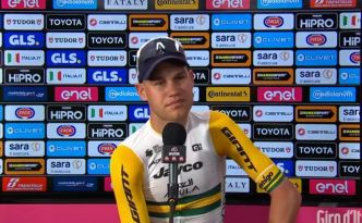 Giro. Tour d'Italie - Luke Plapp, 3e : "Je n'ai jamais cru au maillot Rose..."
