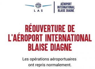 Sénégal : l'aéroport de Diass rouvert au trafic après l'incident de ce matin