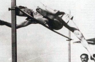 JEUX OLYMPIQUES : 1924, Pierre Lewden médaillé de bronze au saut en hauteur
