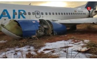 Diass aéroport international: 11 blessés dans la sortie de piste d’un Boeing de Air-Sénégal