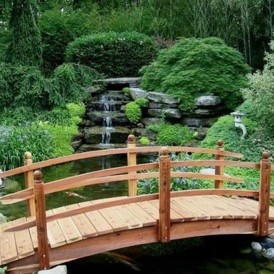 41 top idées de ponts de jardin en bois à faire soi-même
