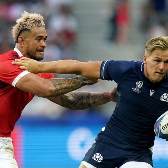 Coupe du monde de rugby : l'Ecosse tient son rang face aux Tonga et garde une chance de se qualifier en quarts