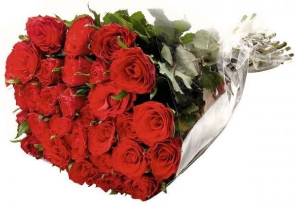 Auchan : Bouquet de 30 roses 40 cm pas cher à 4.95 € | Niooz.fr